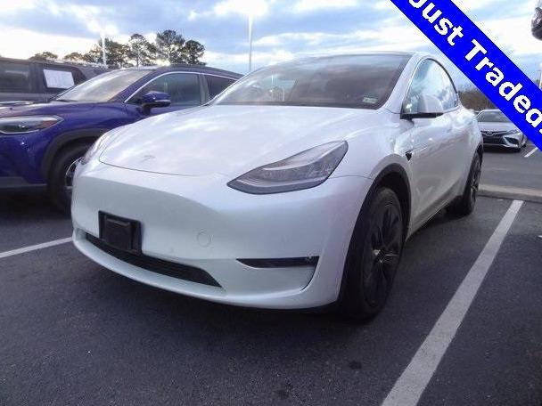 TESLA MODEL Y 2021 5YJYGDEE9MF284455 image